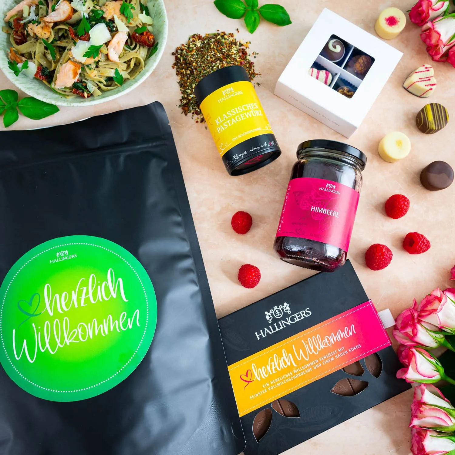 Herzlich willkommen XXL (Geschenkkorb)