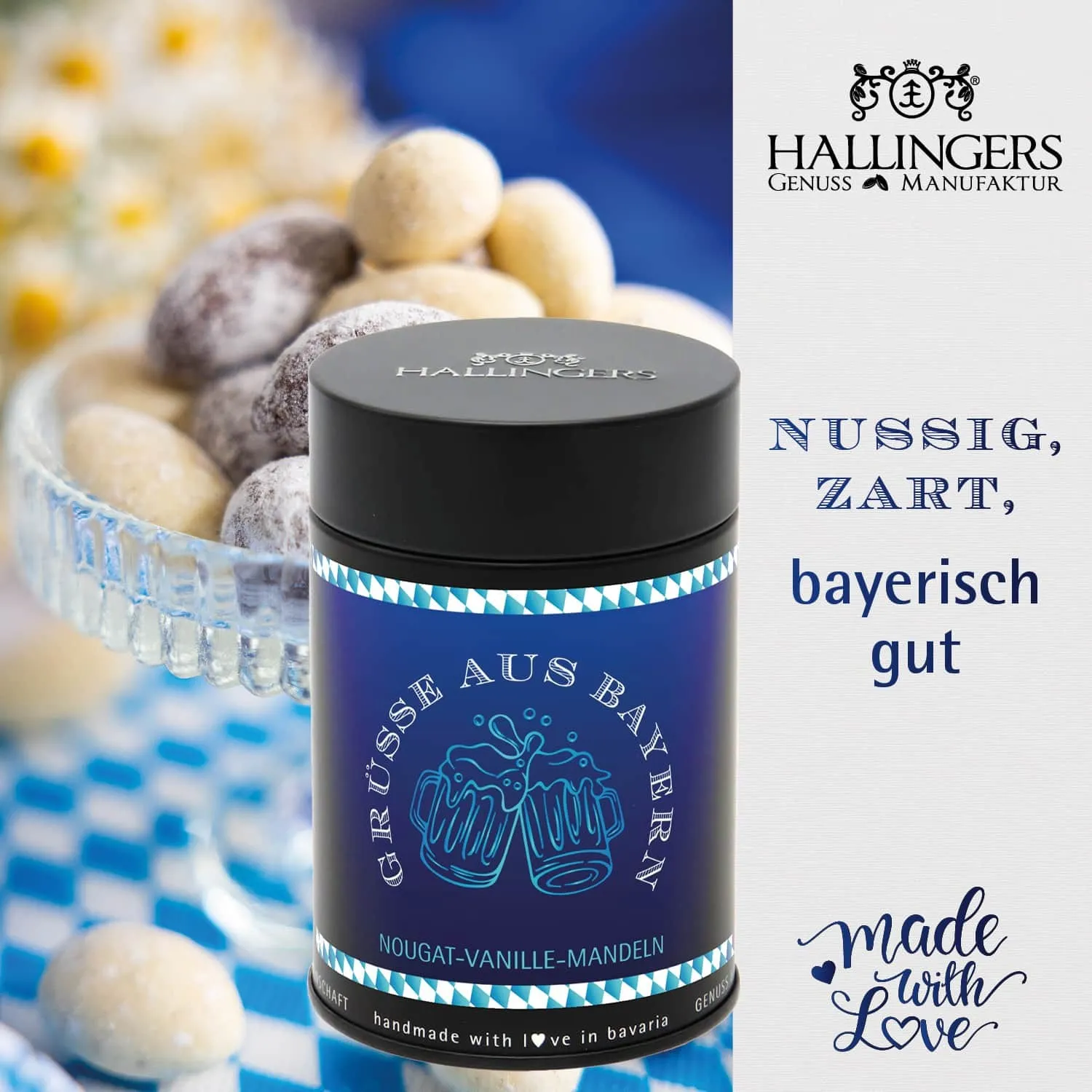 Verwöhnen Sie Ihre Liebsten! Mit dieser Geschenkebox aus unserer Manufaktur. Im Herzen von Bayern mit Liebe verpackt!