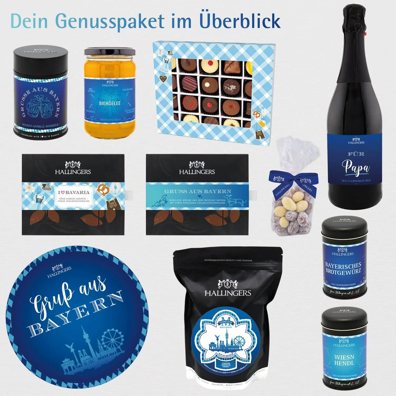 Gruß aus Bayern (Geschenkkorb)