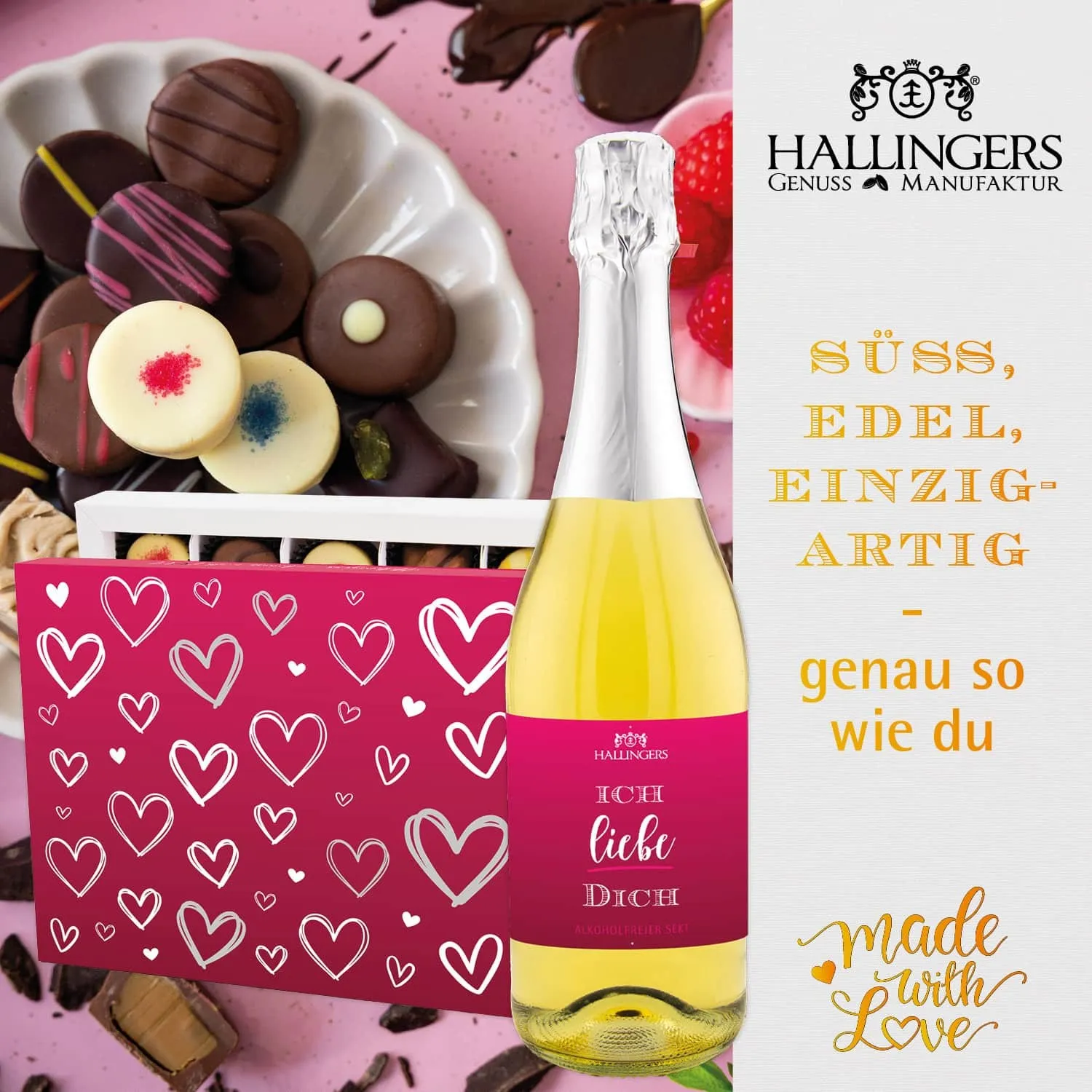 Verwöhnen Sie Ihren Schatz! Mit dieser Geschenkebox aus unserer Manufaktur. Im Herzen von Bayern mit Liebe verpackt!