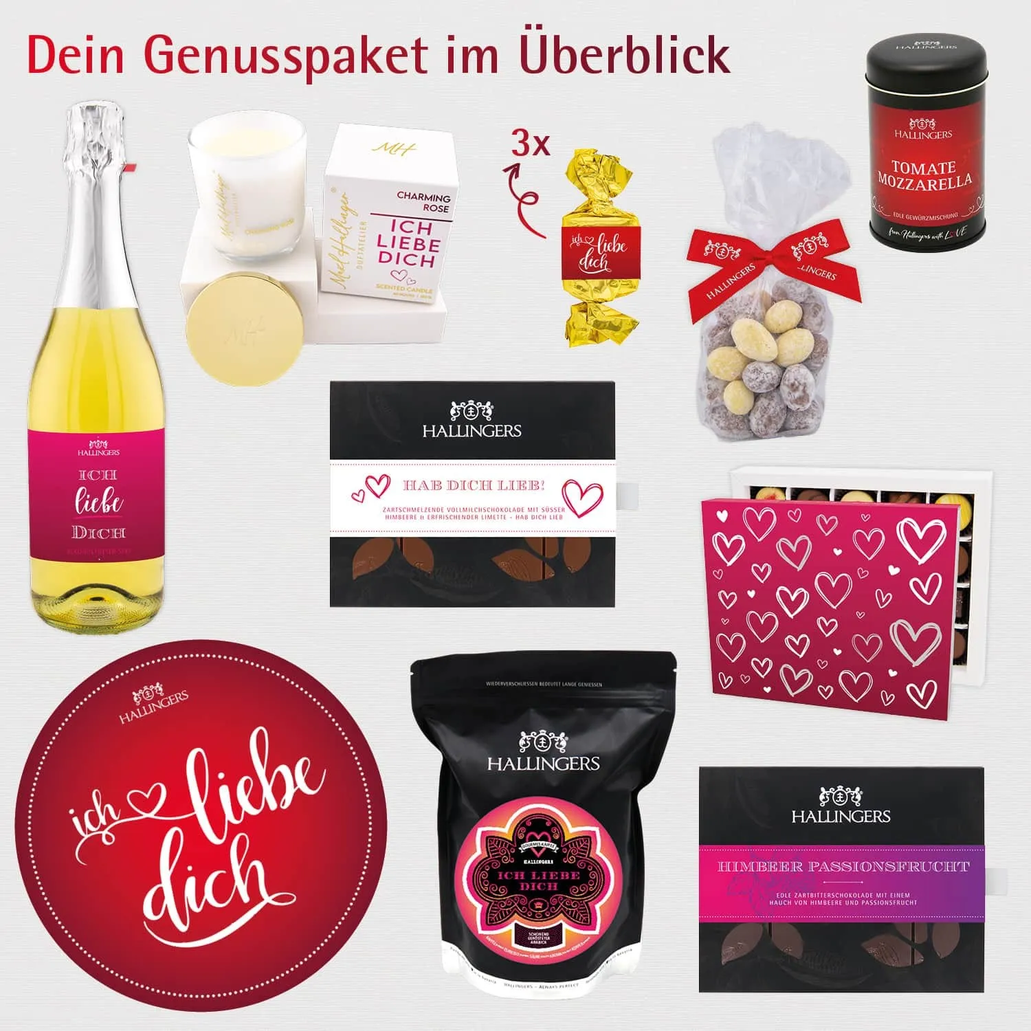 Ich liebe dich (Geschenkkorb)