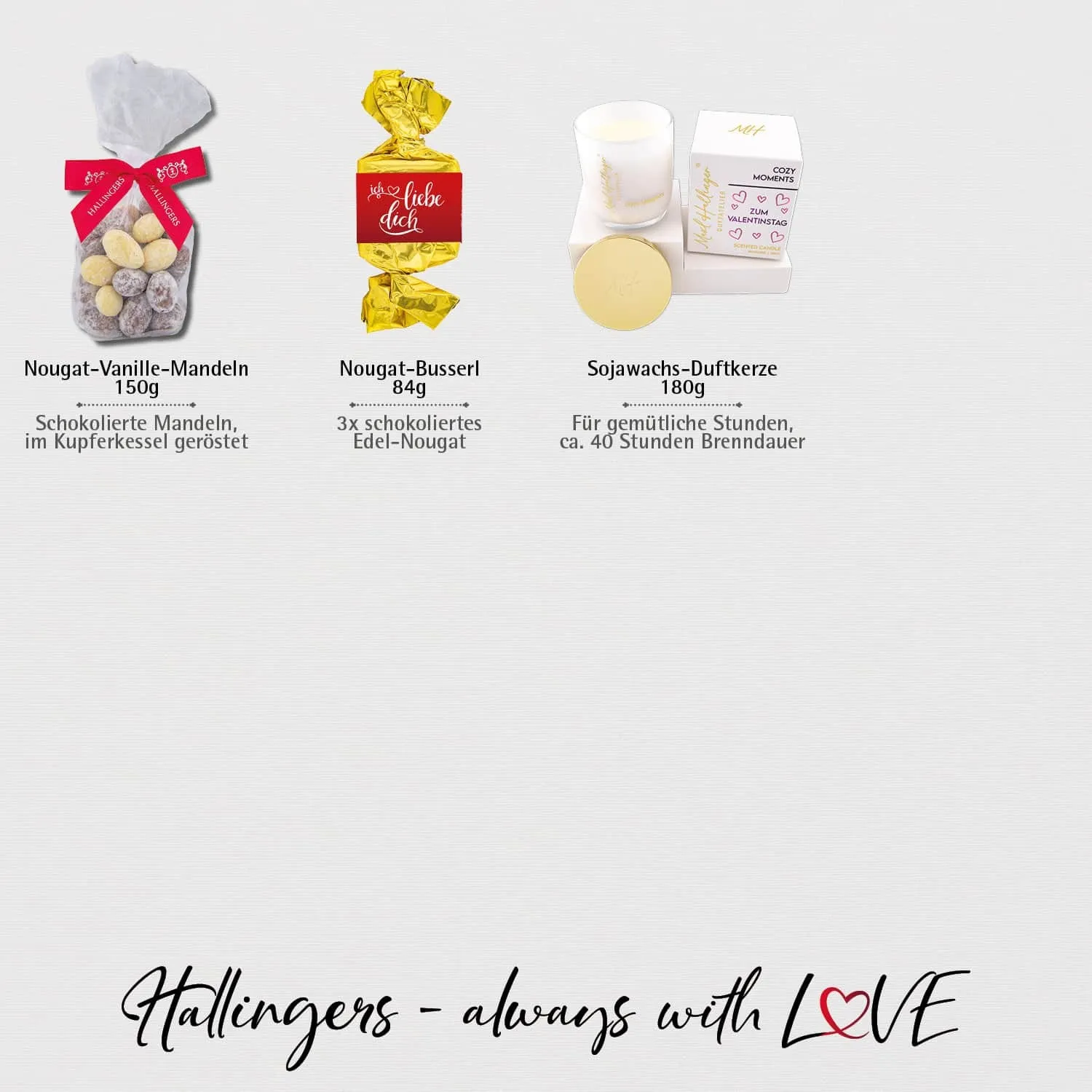 Zum Valentinstag pink (Geschenkkorb)