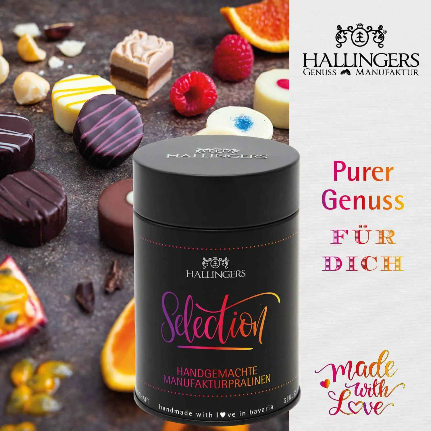 Das perfekte Geschenk für jeden! Ein tolles Set mit bunter Auswahl edelster Feinkost! Freude ist garantiert, denn da ist für jeden das Richtige dabei!