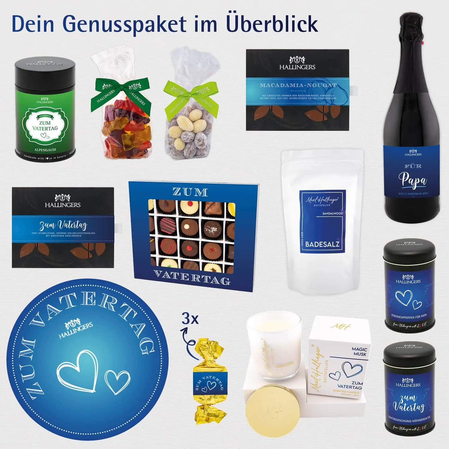 Zum Vatertag (Geschenkkorb)