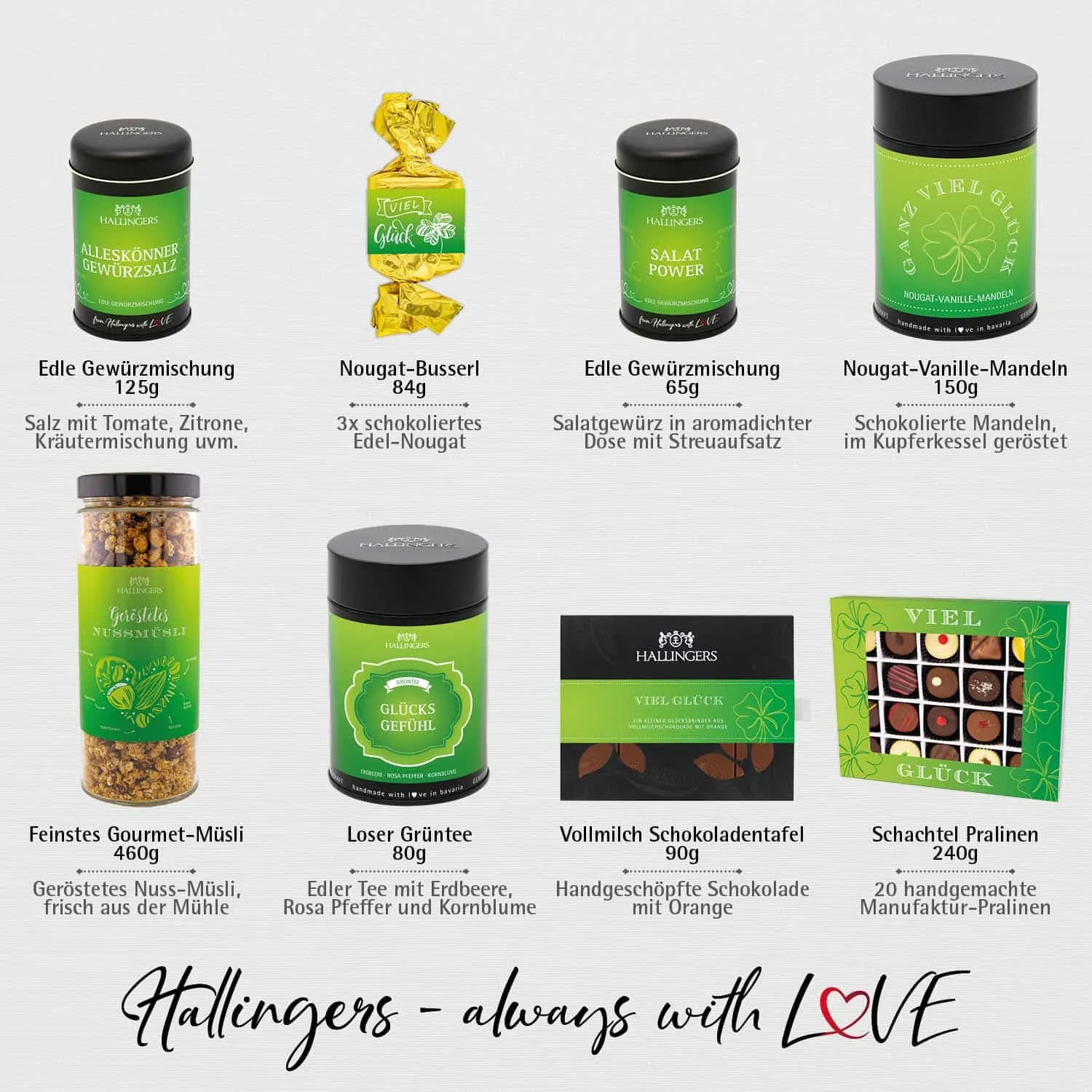 Viel Glück (Geschenkkorb)