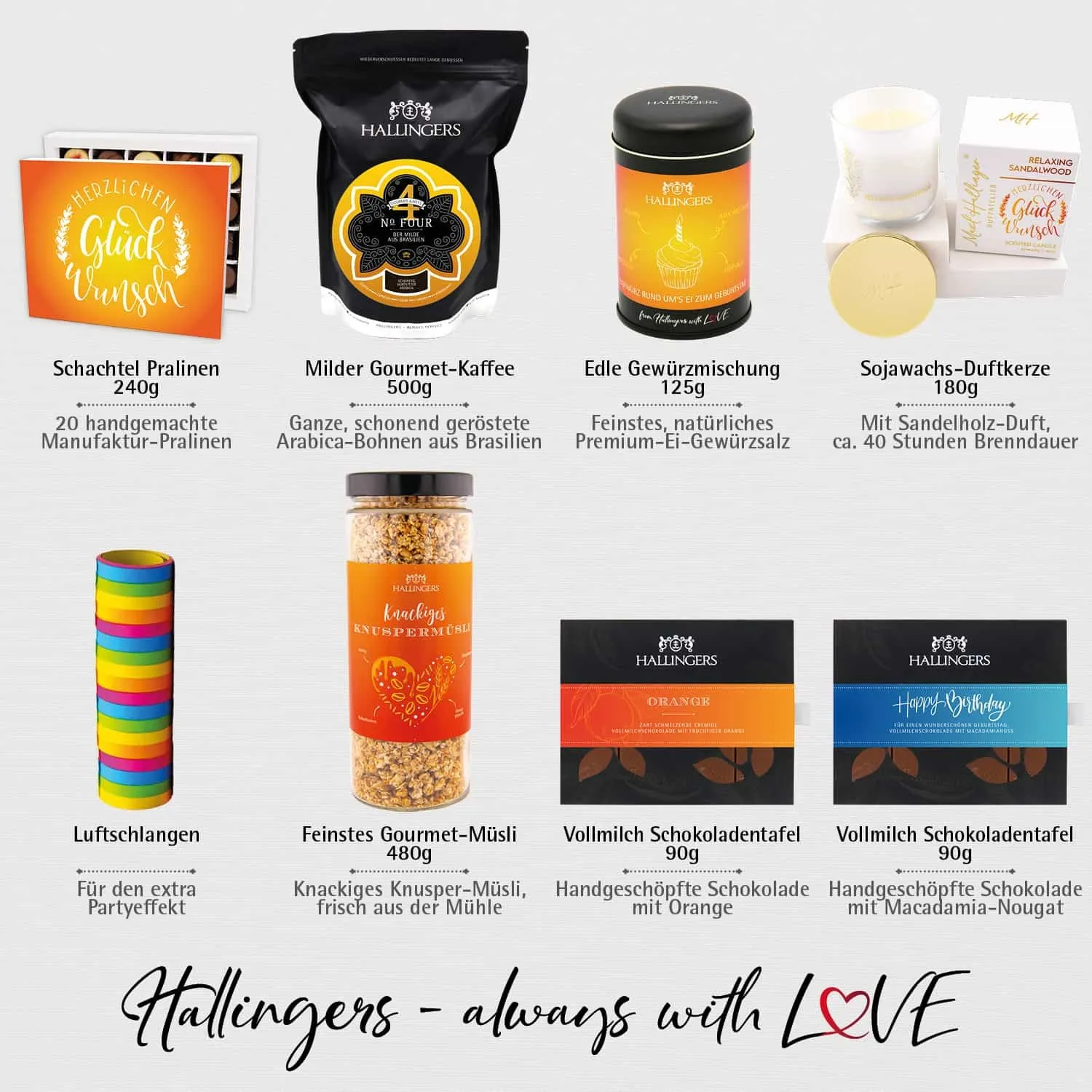 Happy birthday yellow (Geschenkkorb)