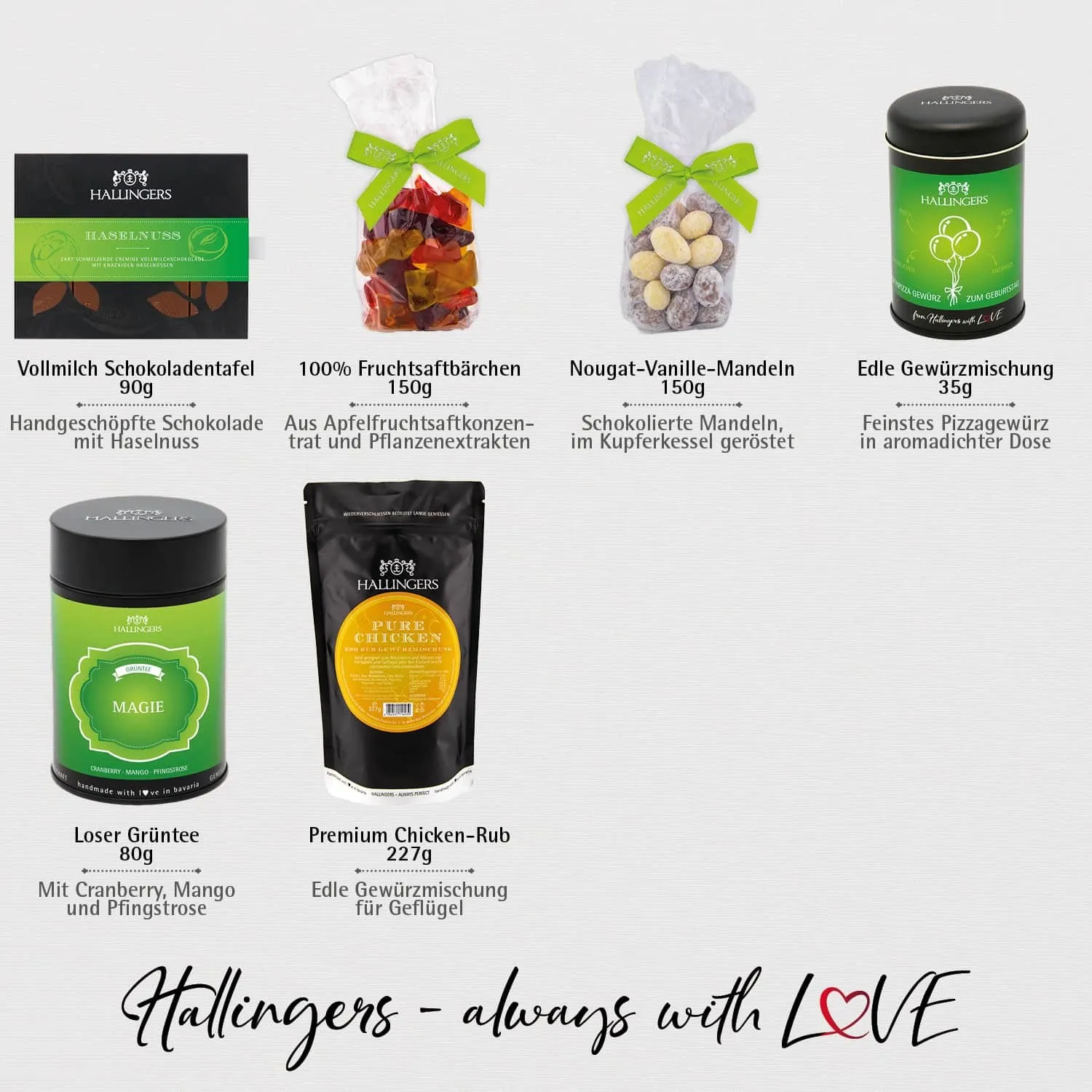 Happy birthday green (Geschenkkorb)