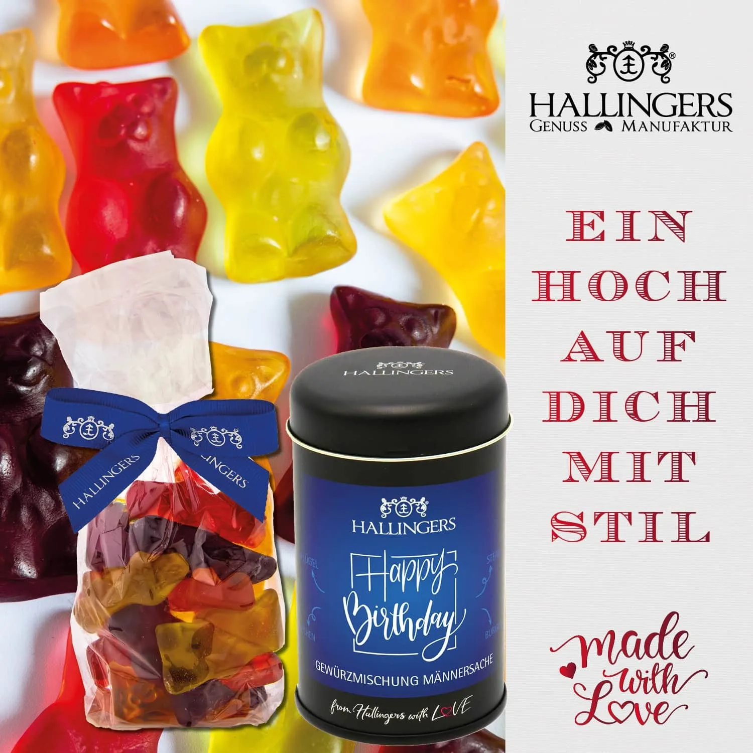 Verwöhnen Sie Ihre Lieben! Mit dieser Geschenkebox aus unserer Manufaktur. Im Herzen von Bayern mit Liebe verpackt! Das ideale Geschenk für Genießer!