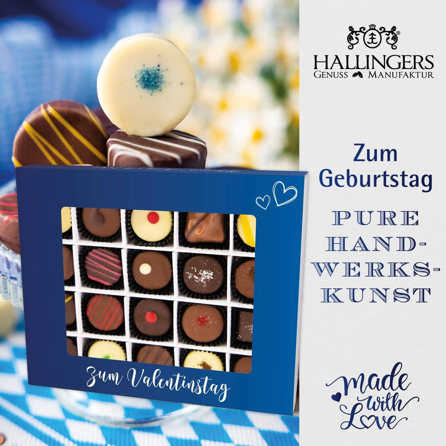 Happy birthday blue (Geschenkkorb)