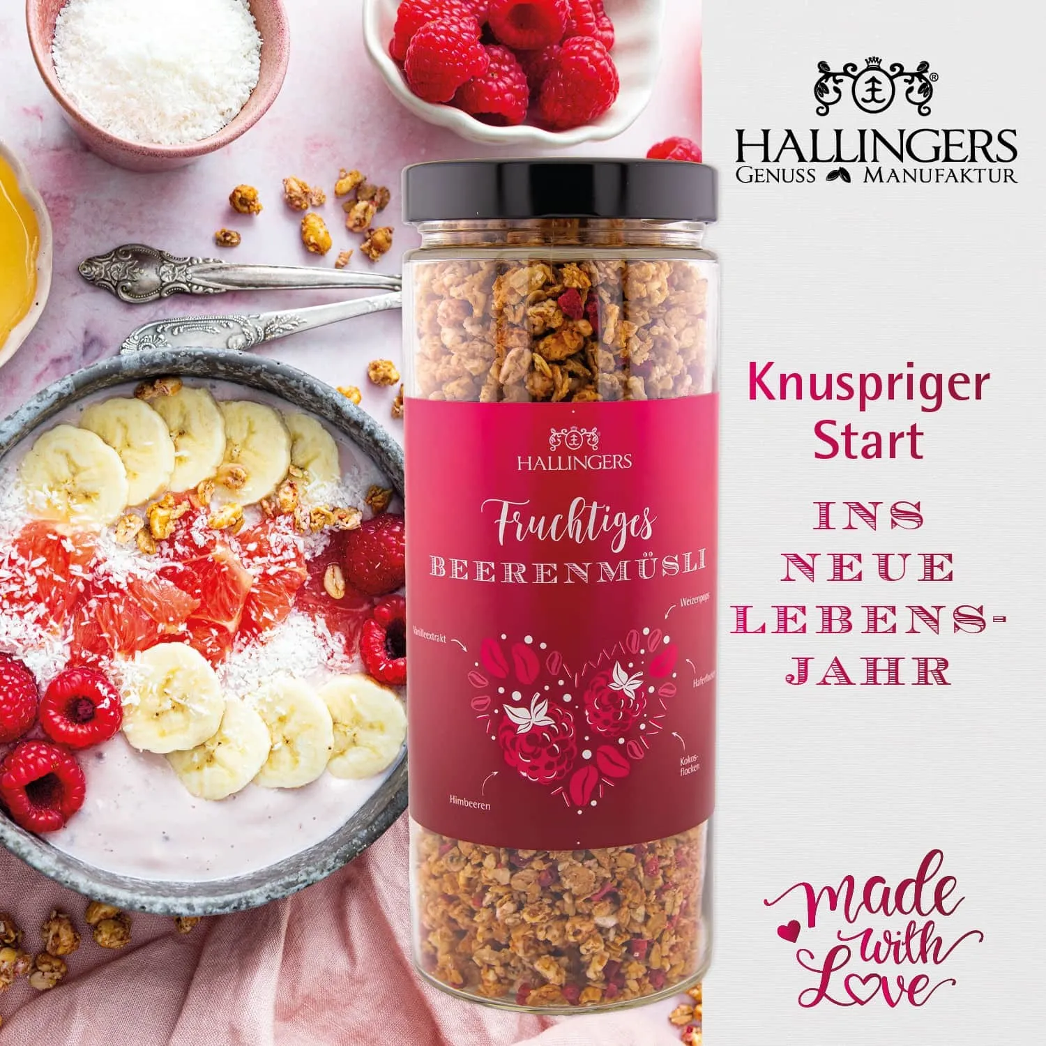 Happy birthday pink (Geschenkkorb)