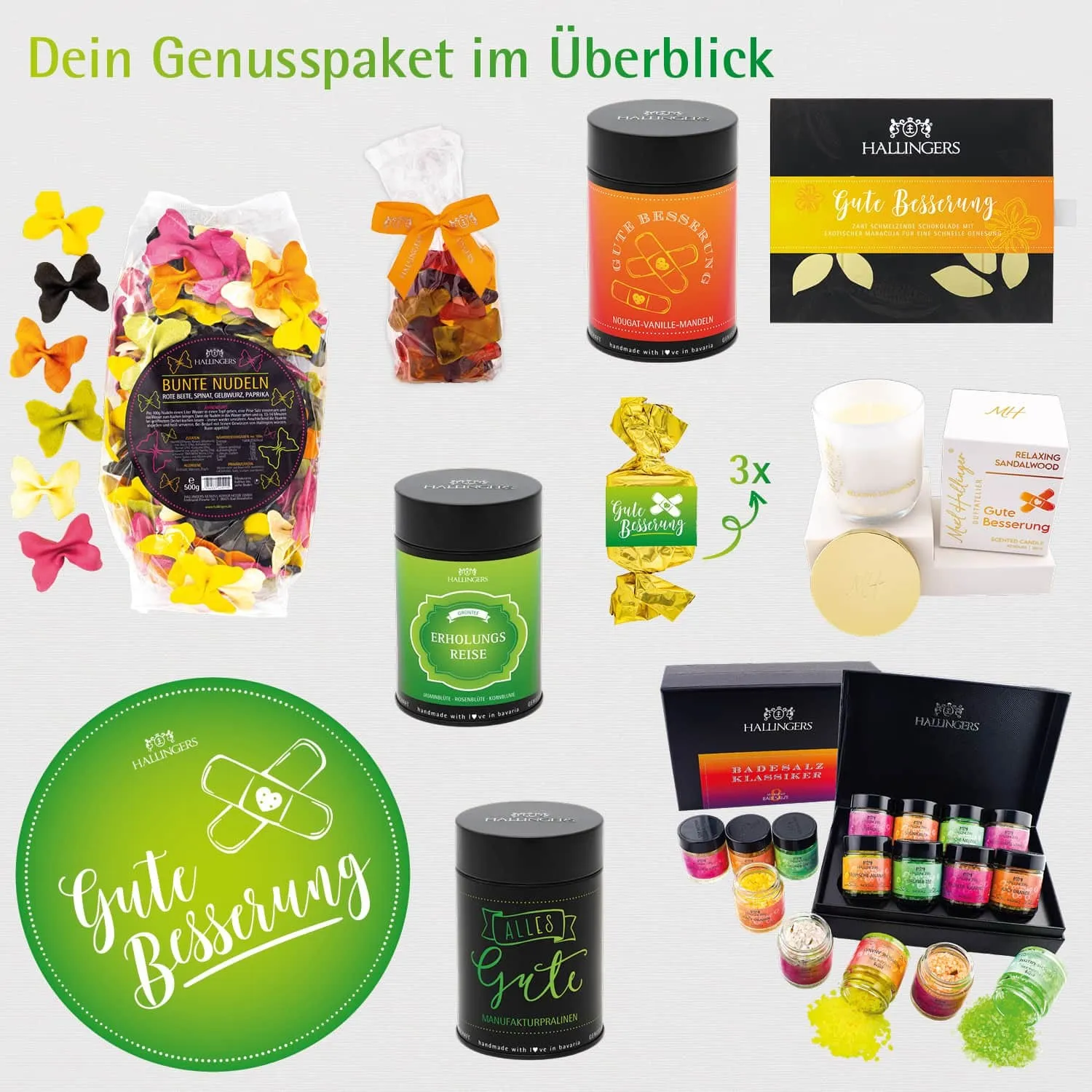 Gute Besserung (Geschenkkorb)