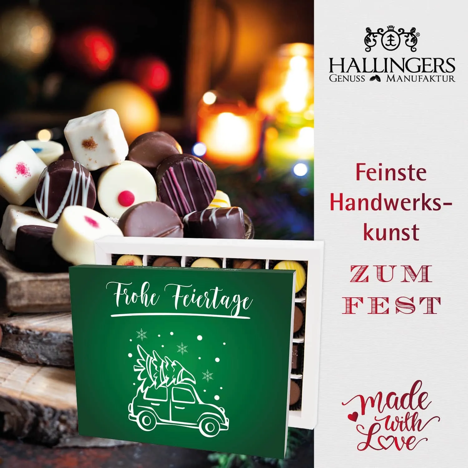 Verwöhnen Sie Ihre Lieben! Mit dieser Geschenkebox aus unserer Manufaktur. Im Herzen von Bayern mit Liebe verpackt! Das ideale Geschenk für Genießer!