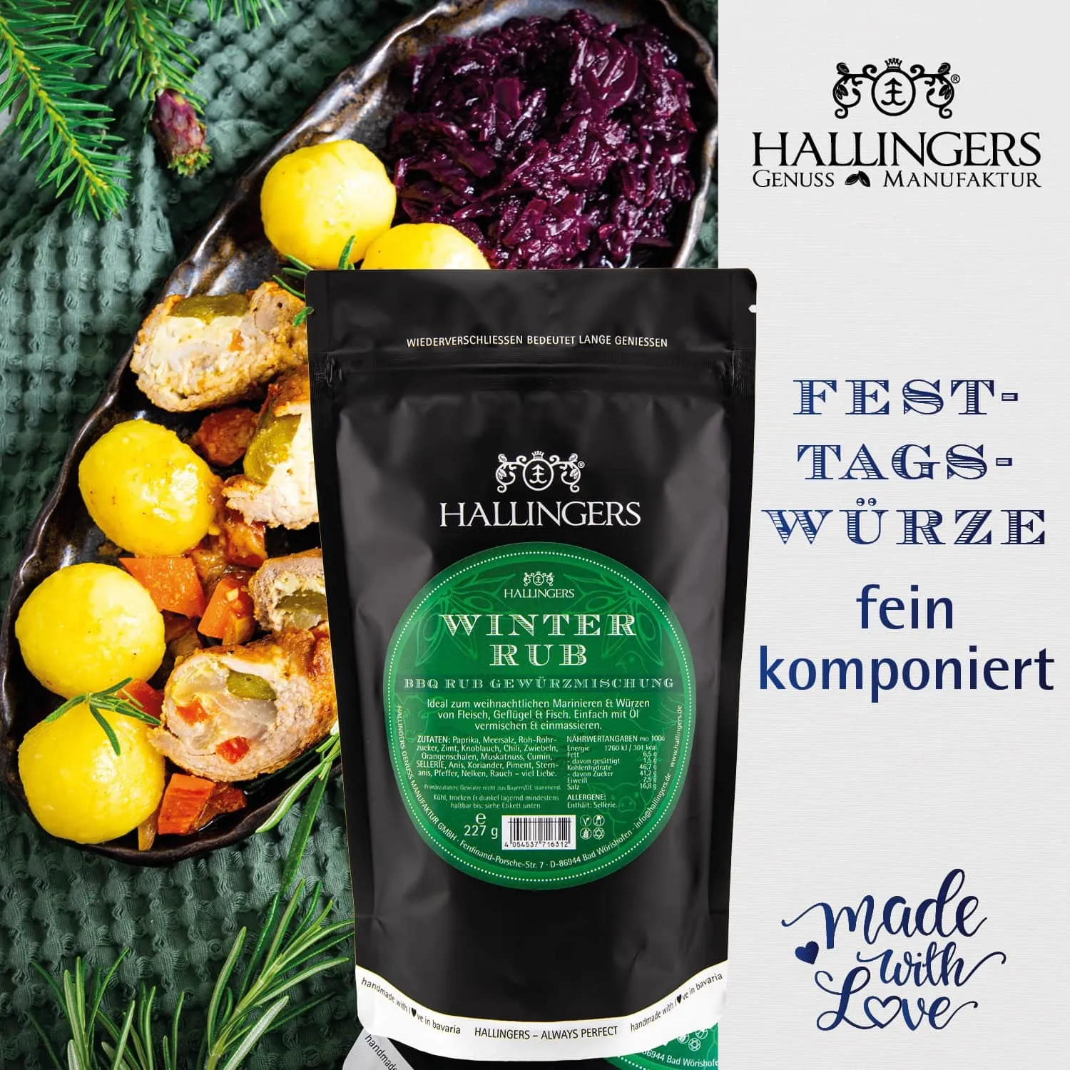 Frohe Weihnachten (Geschenkkorb)