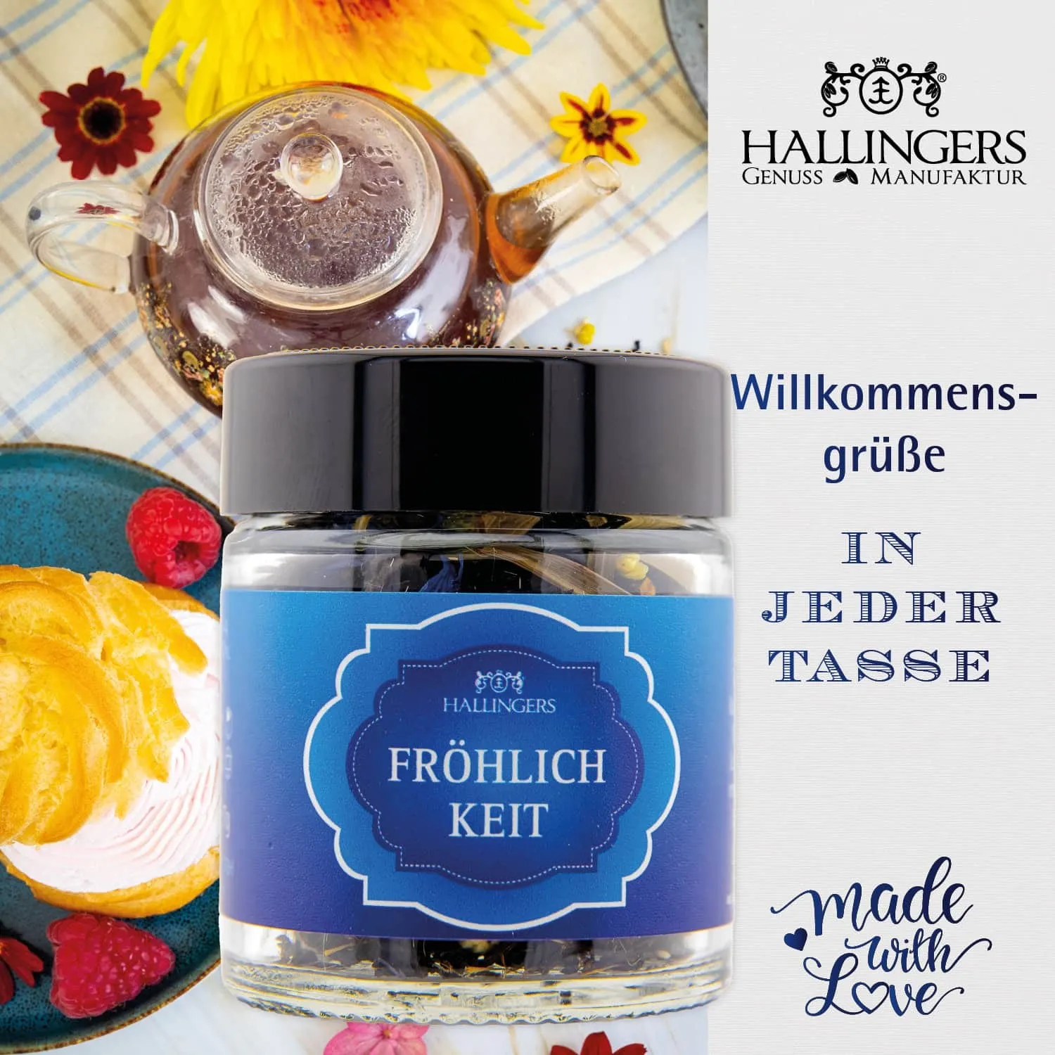 Das perfekte Mitbringsel für Feinschmecker  stilvoll verpackt und ideal für besondere Anlässe oder einfach mal so.