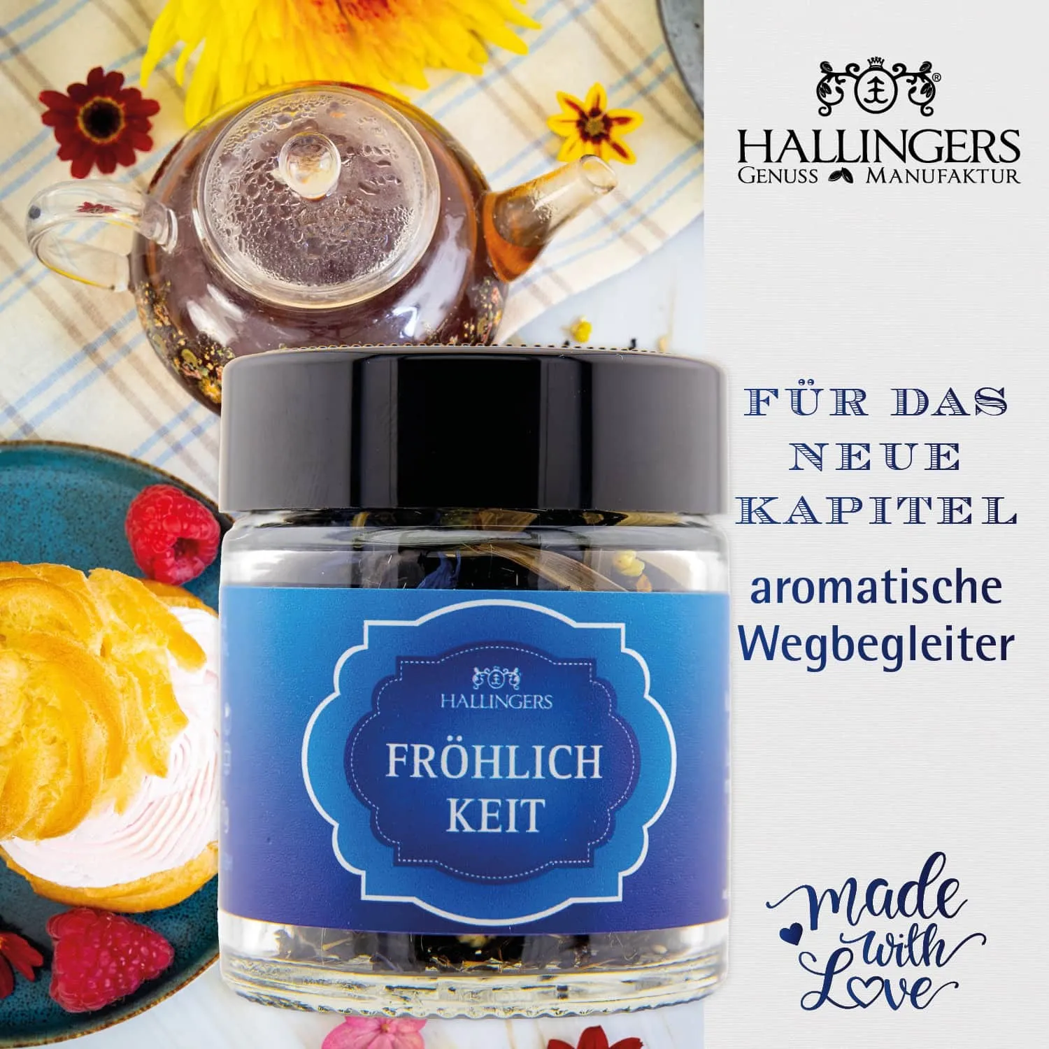 Das perfekte Mitbringsel für Feinschmecker  stilvoll verpackt und ideal für besondere Anlässe oder einfach mal so.