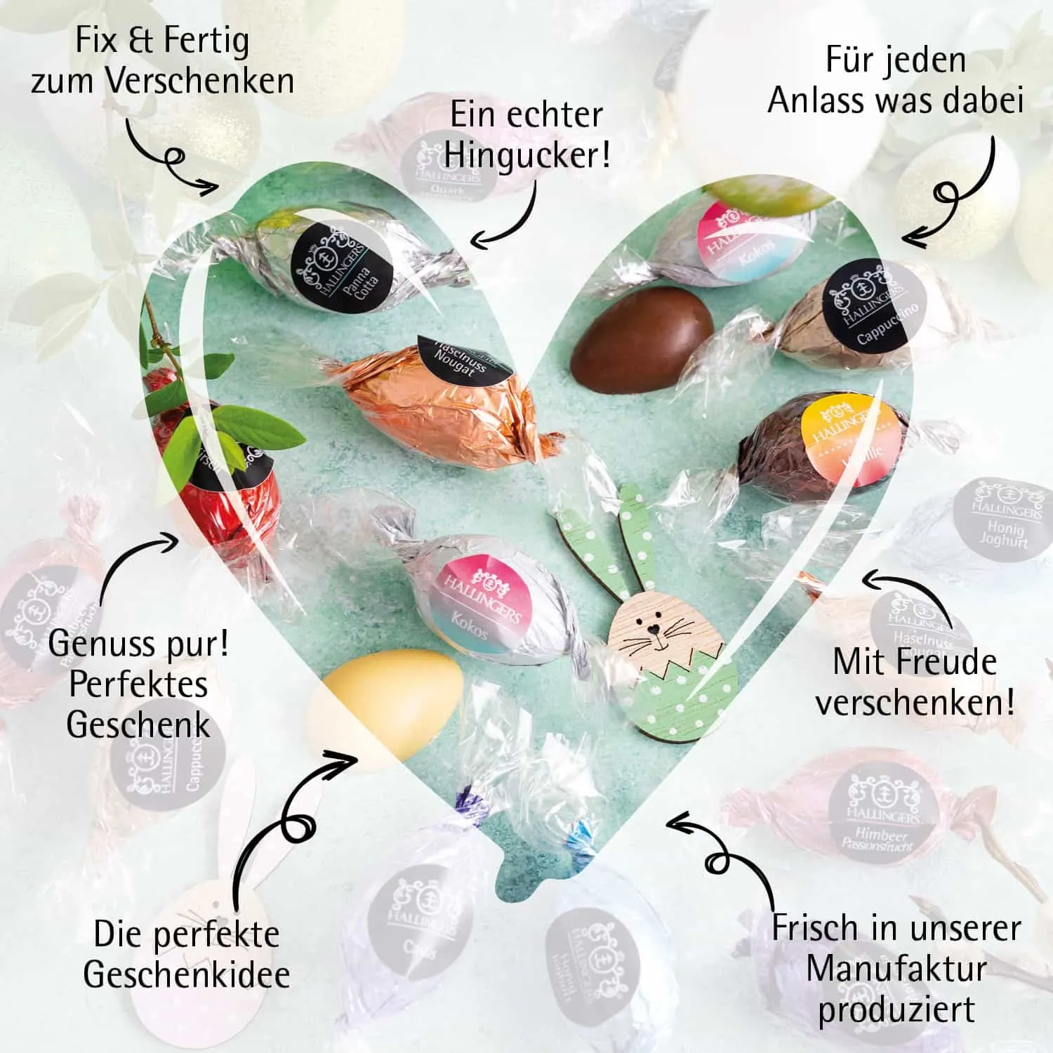 Easter Big Box - green (Geschenkkorb)