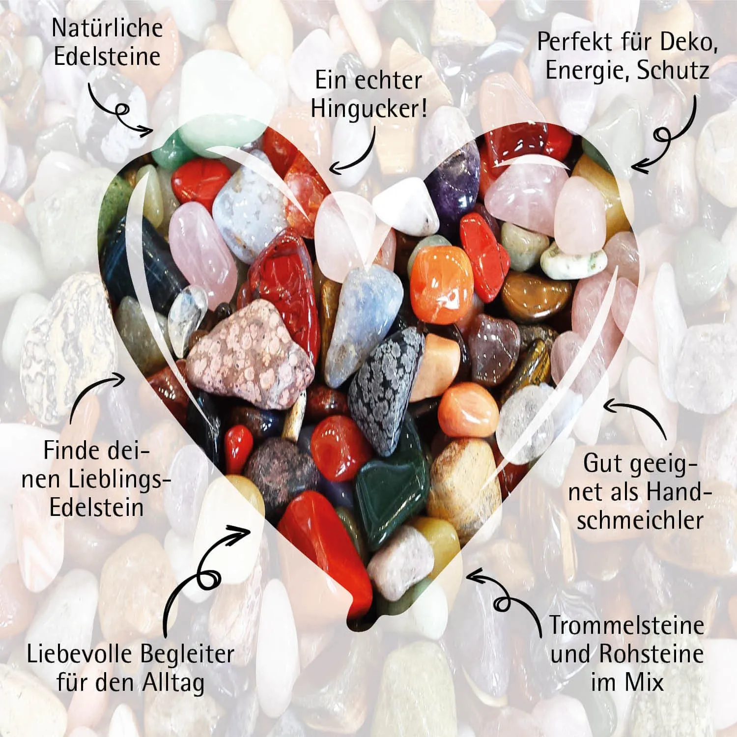 Weihnachtsmagie ((Halb-)Edelstein-Mix)