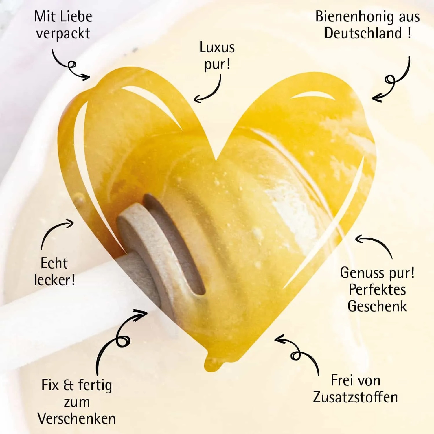 Frohes Fest Weihnachten (Deutscher Imker-Honig)