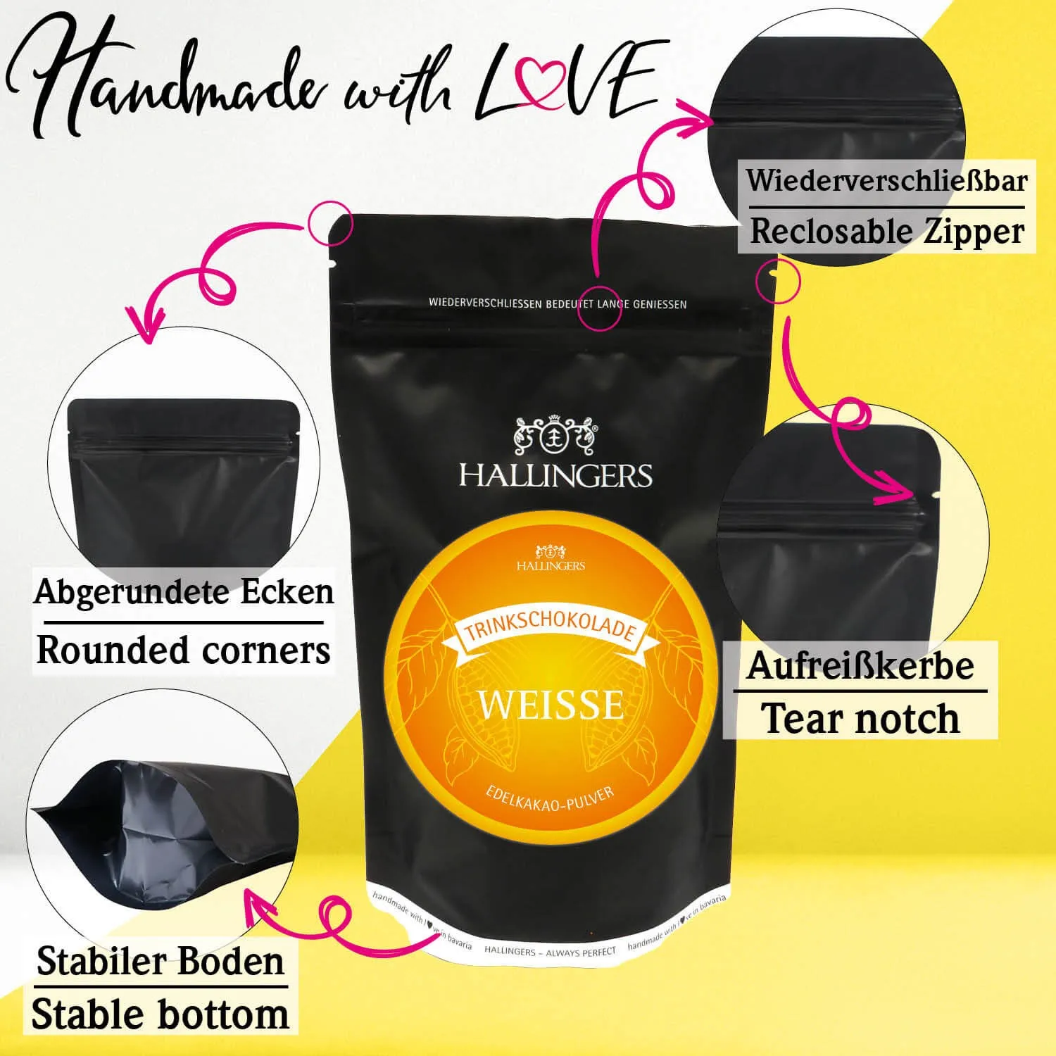 Weiß (Trinkschokolade, weiß)