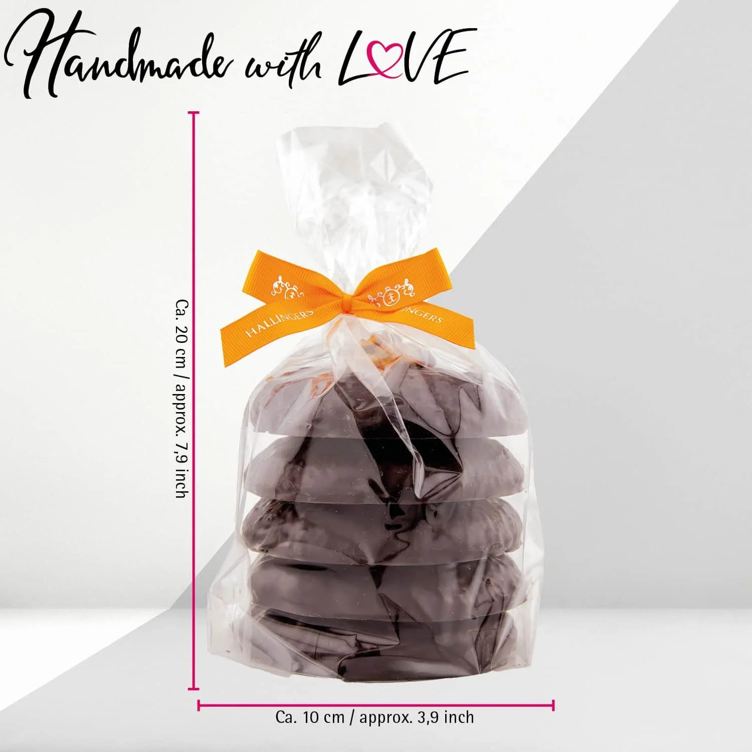 Walnuss Zartbitter schokoliert (Elisenlebkuchen, schokoliert)