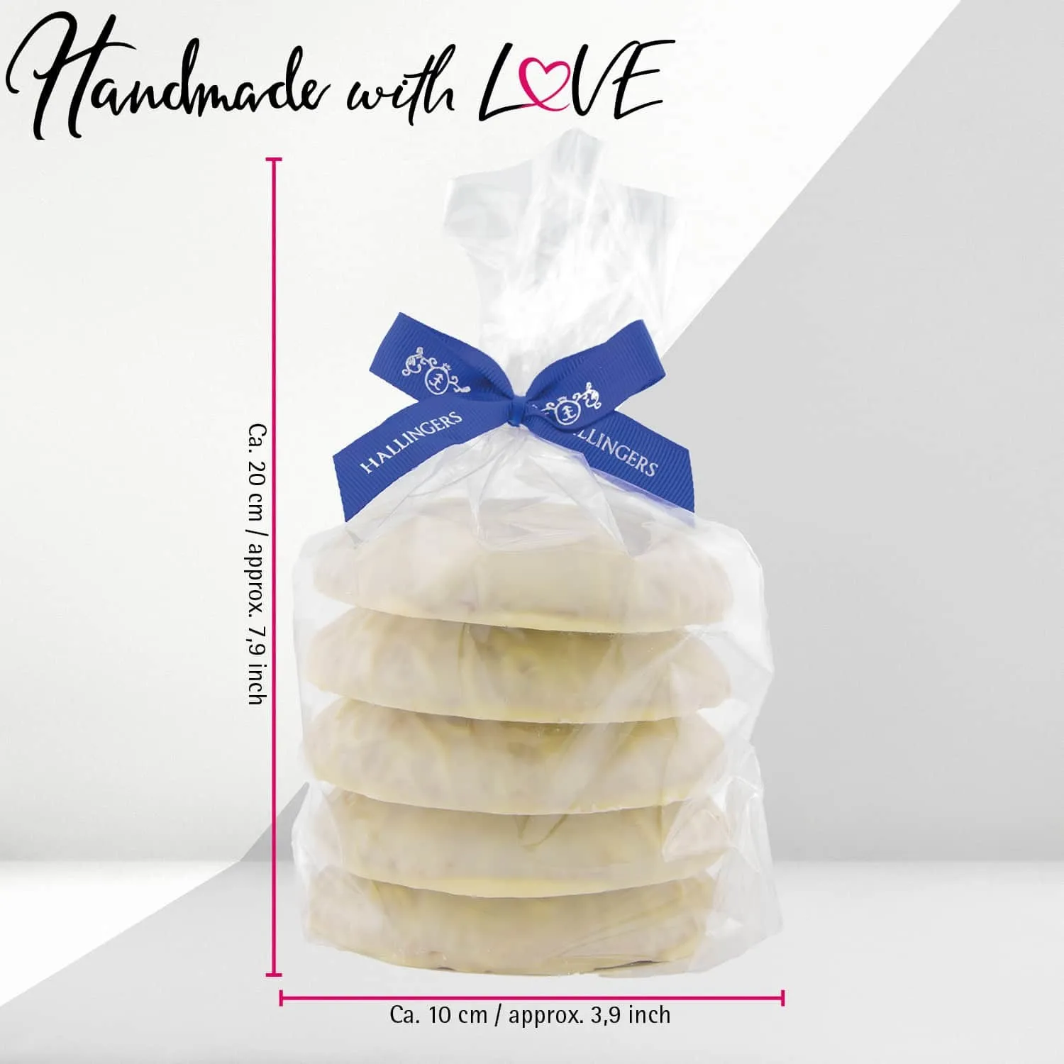 Weiß schokoliert (Elisenlebkuchen, schokoliert)