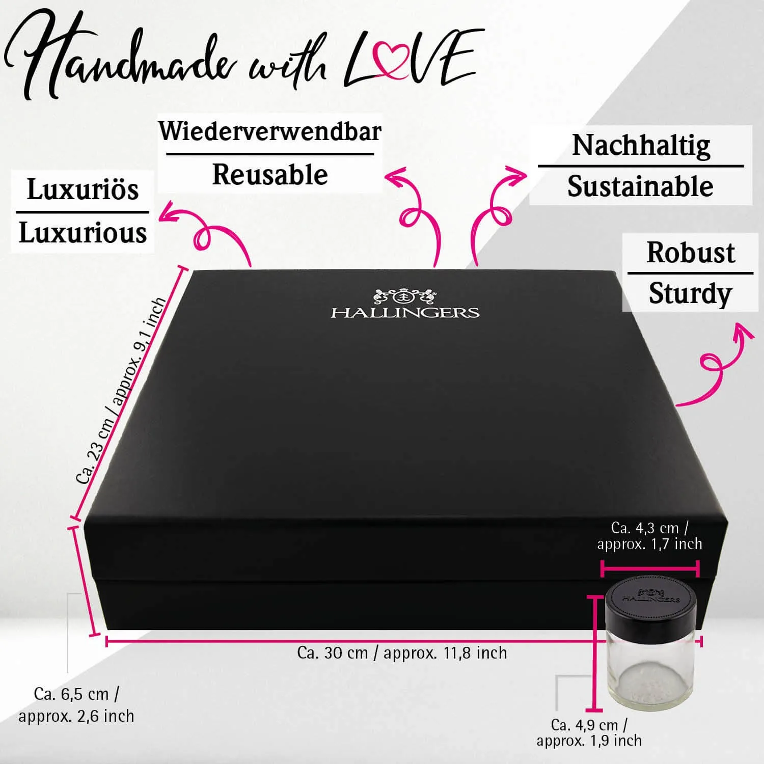 Besinnliche Weihnachtszeit (12 Badesalze im Glas)