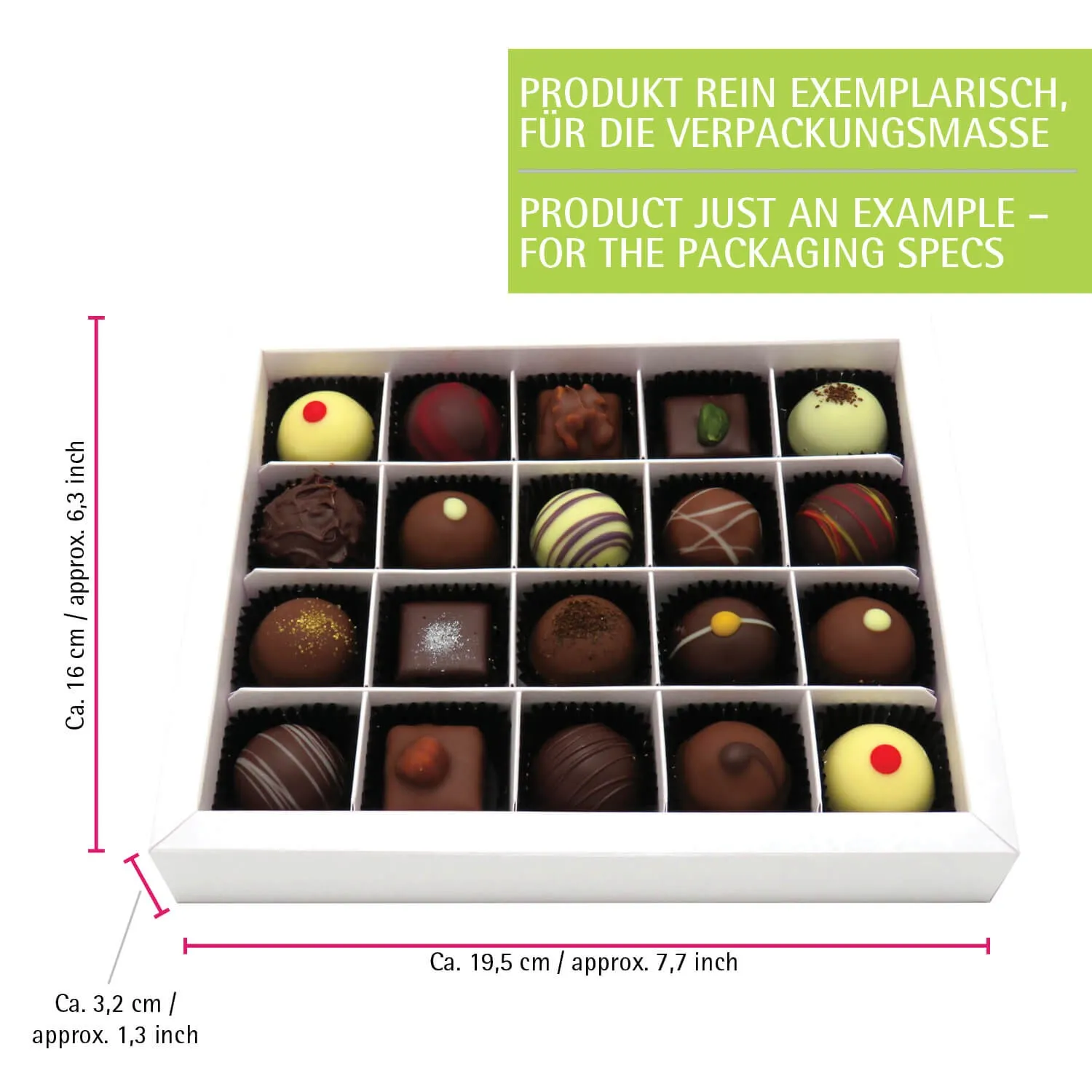 Frohe Ostern Osterei XL (Pralinen Mix, ohne Alkohol)