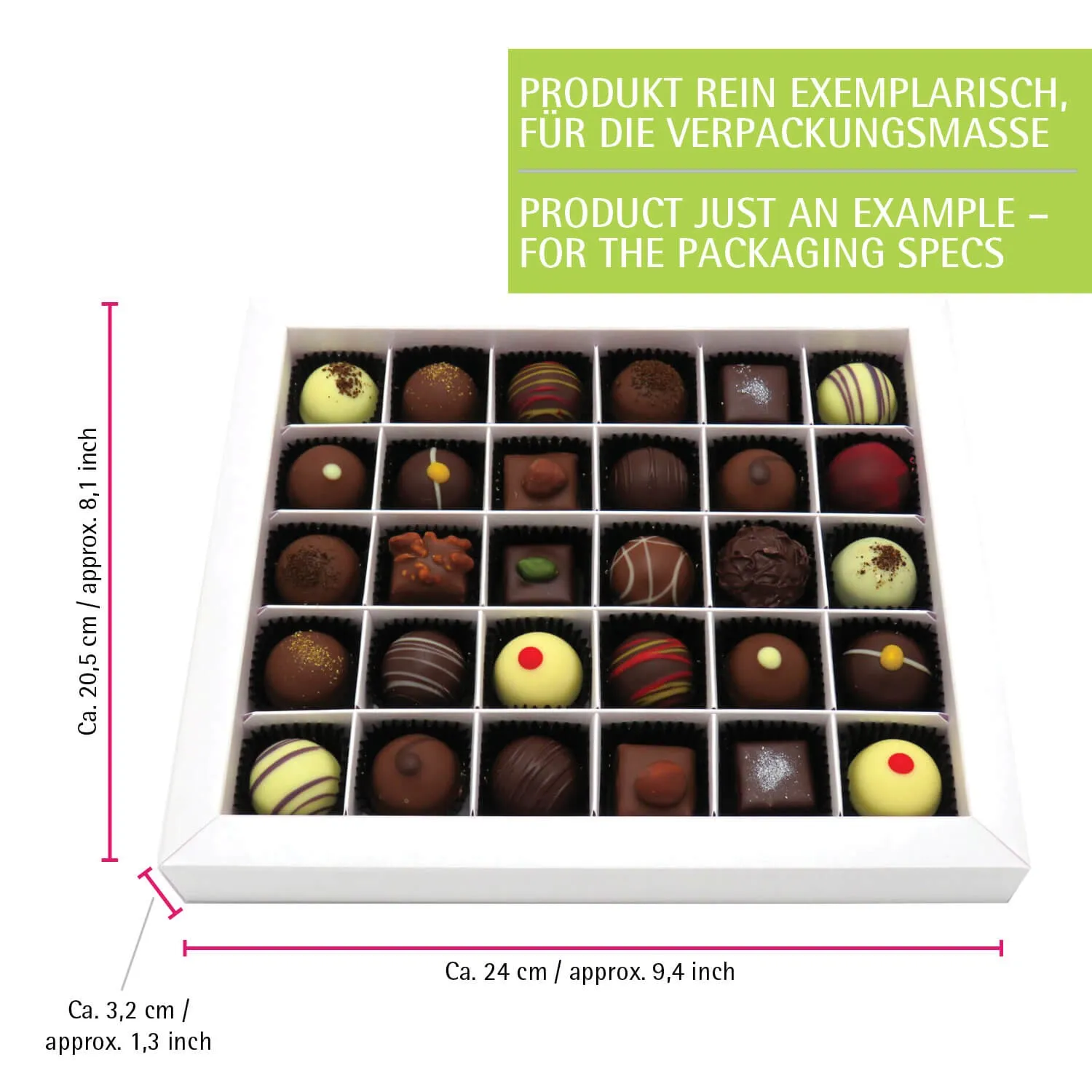 Dankeschön XXL (Pralinen Mix, ohne Alkohol)