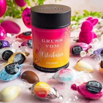 Gruß vom Osterhasen (Pralinen-Ostereier-Mix, ohne Alkohol)