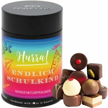 Hurra! Endlich Schulkind (Pralinen Mix, ohne Alkohol)