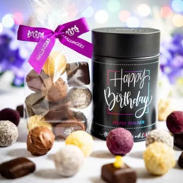 Happy Birthday (Pralinen-Mix, vegan)