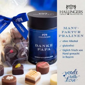 Danke Papa - Pralinen, ohne Alkohol handmade