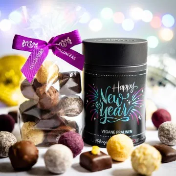 Happy New Year - vegan (Pralinen-Mix, vegan)