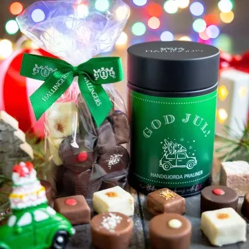 God Jul, green - Svenska (Pralinen Mix, ohne Alkohol)