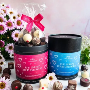 1x Du bist DIE Beste und 1x DER Beste XXL (Geschenkkorb)