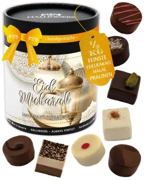 Eid Mubarak XXL - Pralinen Halal, ohne Alkohol handmade