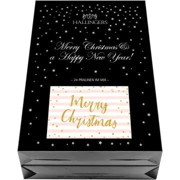 Rosa Weihnachten (Pralinen Mix, ohne Alkohol)