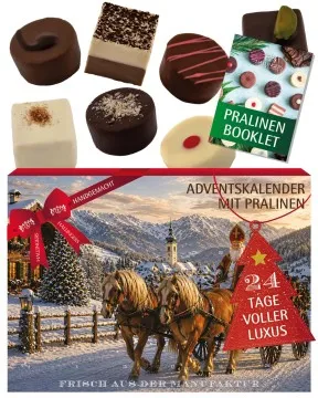 Nikolausfahrt - Pralinen, ohne Alkohol handmade