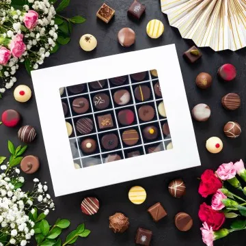 Glitzerweiß XXL (Pralinen-Mix)