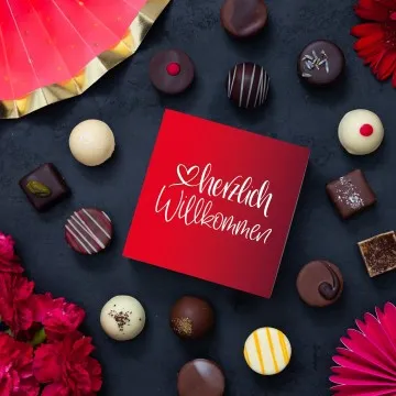Herzlich Willkommen (Pralinen Mix, ohne Alkohol)