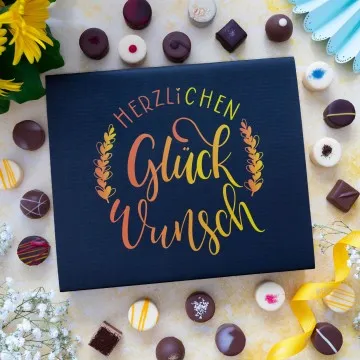 Herzlichen Glückwunsch XXL (Pralinen Mix, ohne Alkohol)