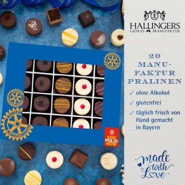 Rotary International XL - Pralinen, ohne Alkohol handmade