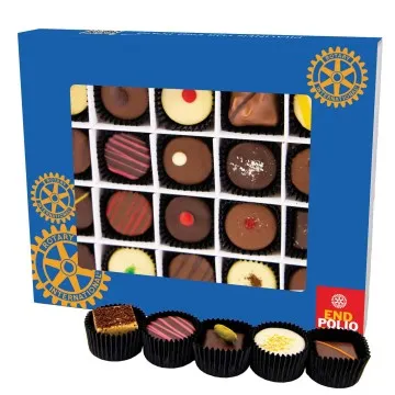 Rotary International XL - Pralinen, ohne Alkohol handmade