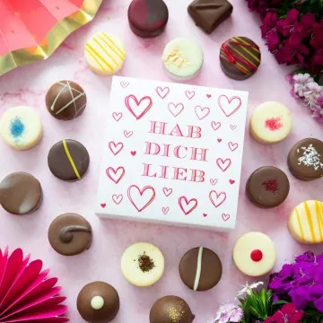 Hab Dich lieb (Pralinen Mix, ohne Alkohol)