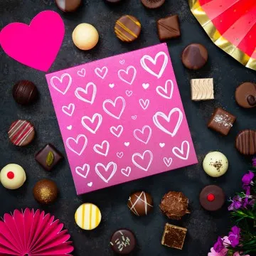 Love Pink L (Pralinen Mix, ohne Alkohol)