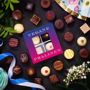 Vegane Pralinen (Pralinen-Mix, vegan)