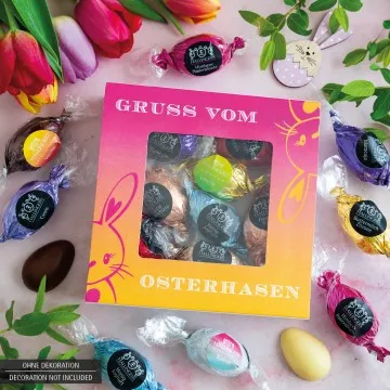 Gruß vom Osterhasen L (Pralinen-Ostereier-Mix)