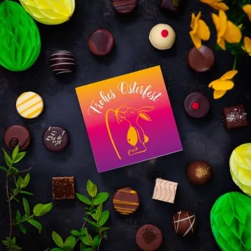 Frohes Osterfest (Pralinen Mix, ohne Alkohol)