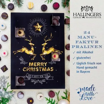 Goldene Elche (Pralinen-Mix)