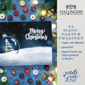 Weihnachtskugeln (Pralinen-Mix, vegan)